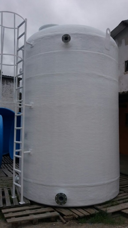 Cisterna de Fibra de Vidro para Indústria