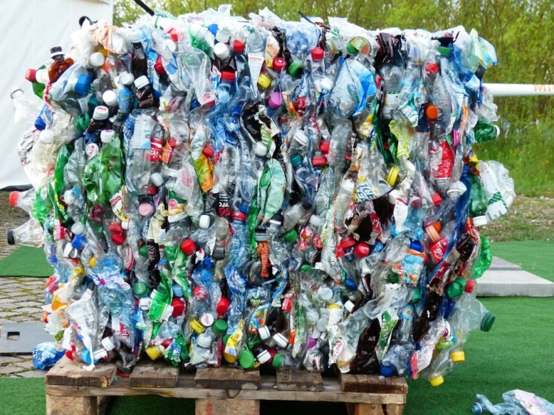 Reciclagem com Garrafa de Plástico