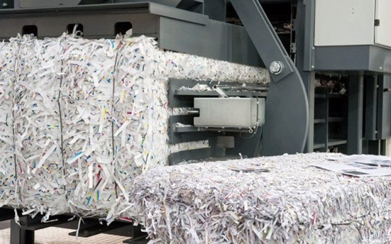 Reciclagem de Papel em Escala Industrial