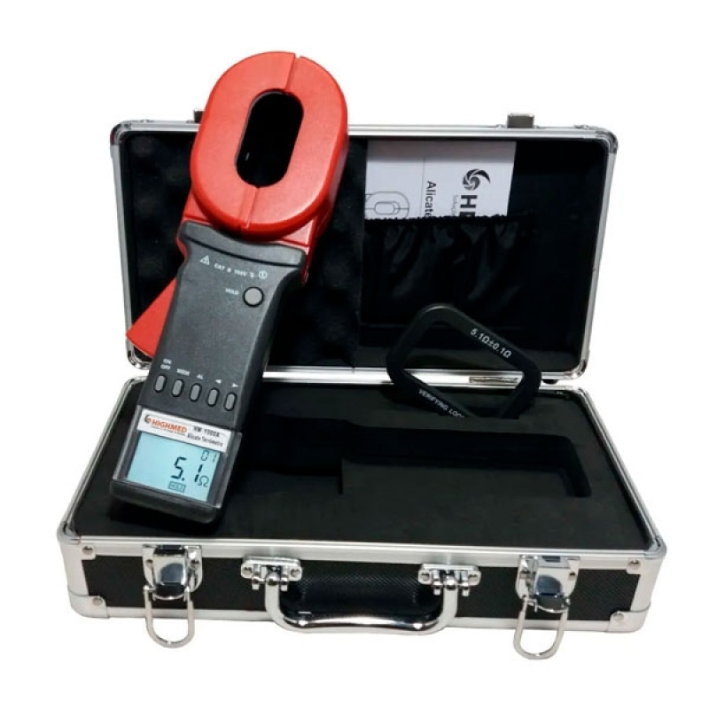 Terrômetro Digital de 4 Bornes C/ Certificado de Calibração